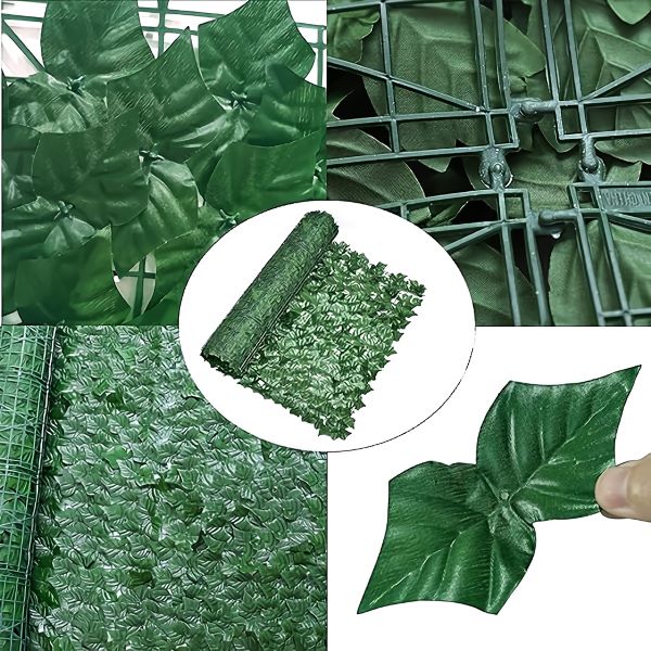 Mreža Ograda od Vještačkog Lišća 3m x 0.5m