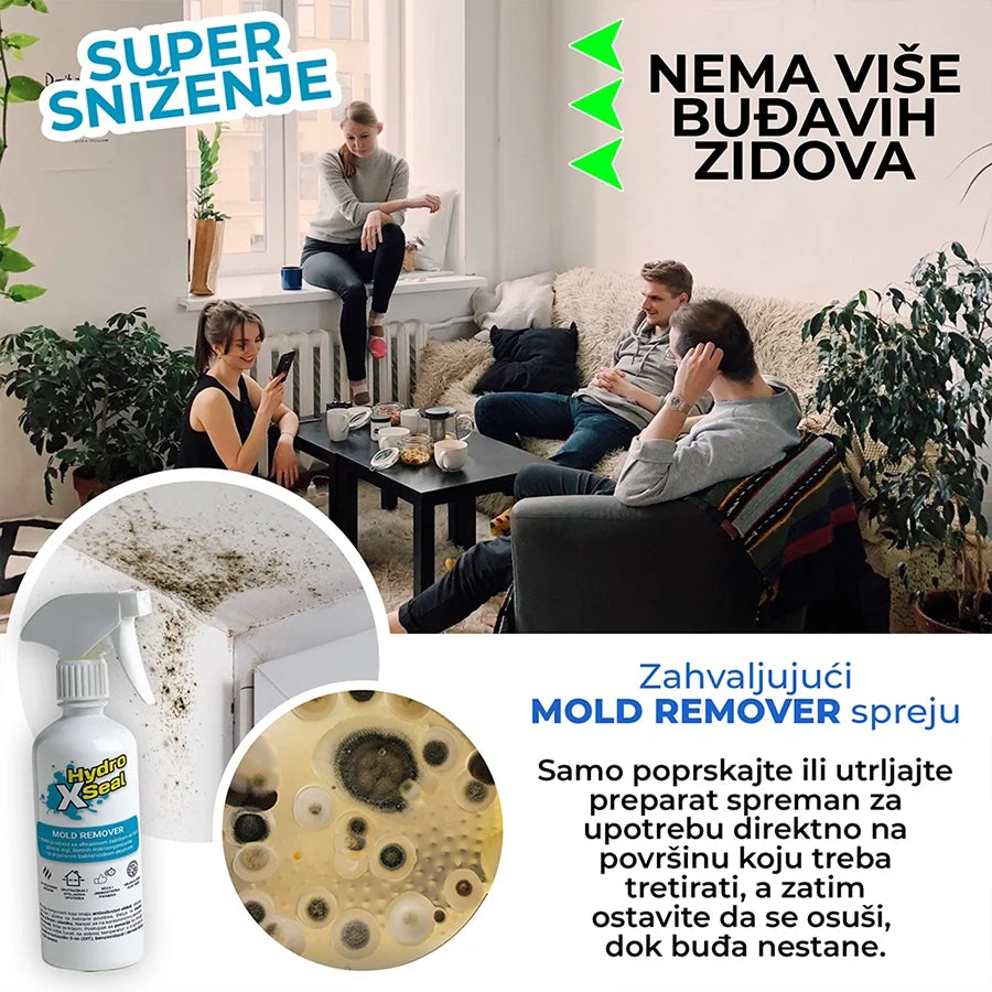 Sprej Protiv Buđi 500ML – sa Prijatnim Mirisom Limuna