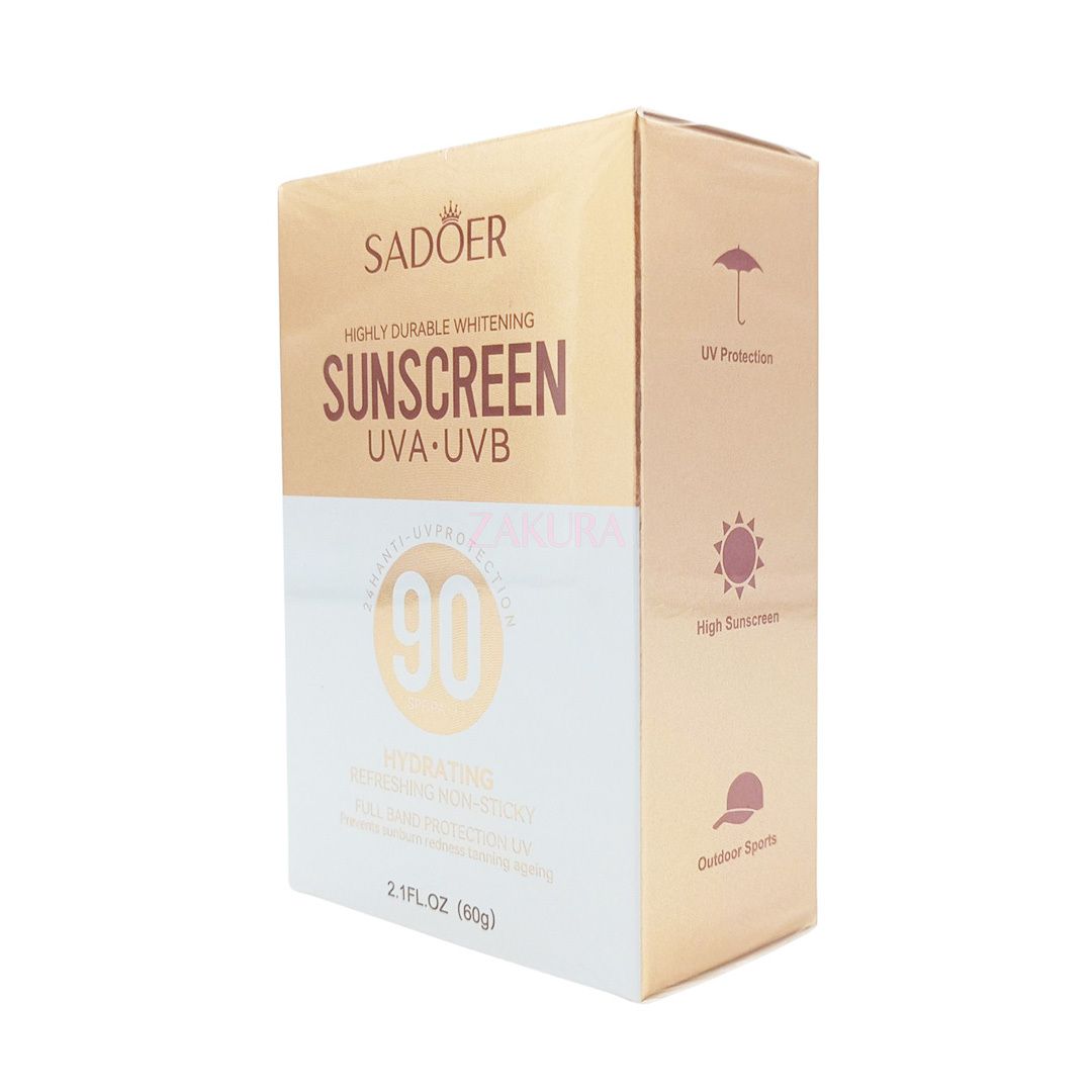 SADOER Krema za Sunčanje SPF 90+