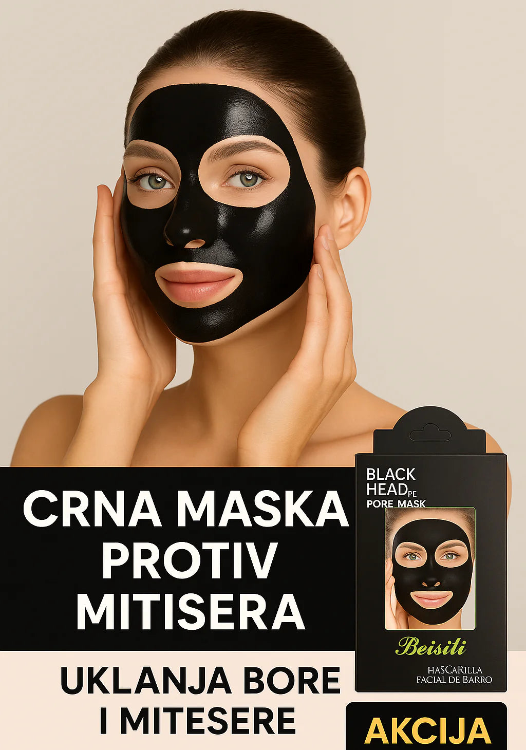 Crna Maska Protiv Mitisera AKCIJA ( 10kom )