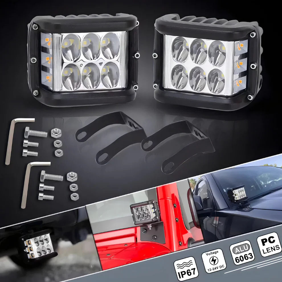 Jako Led Dodatno Svetlo za Vozila 1+1 GRATIS!