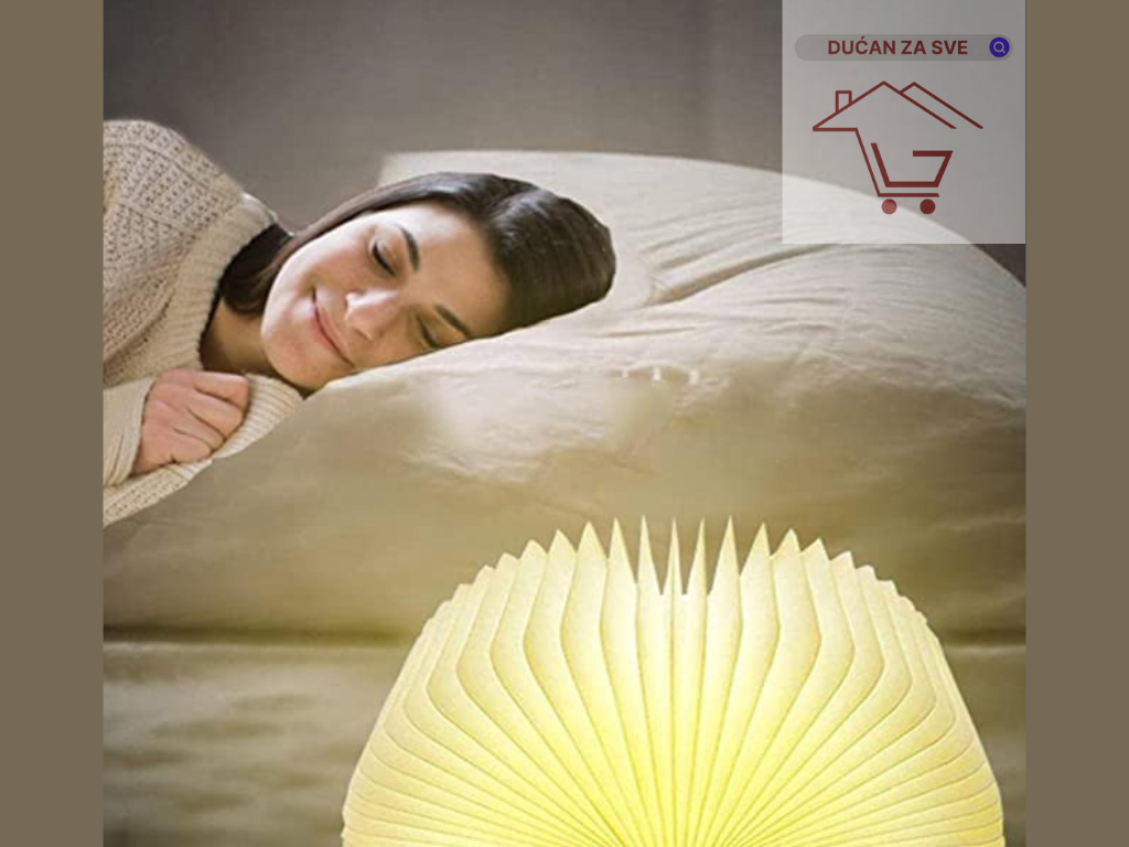 Lampa u Obliku Knjige