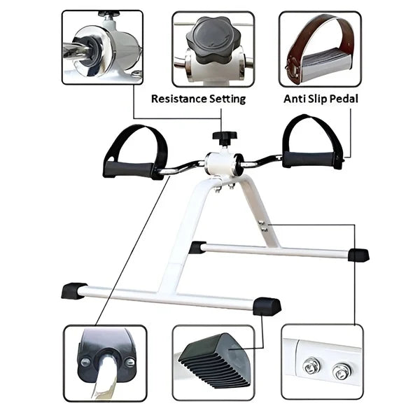 Mini Bicikl za Vježbanje sa Pedalama i Brojčanikom | PEDALORA
