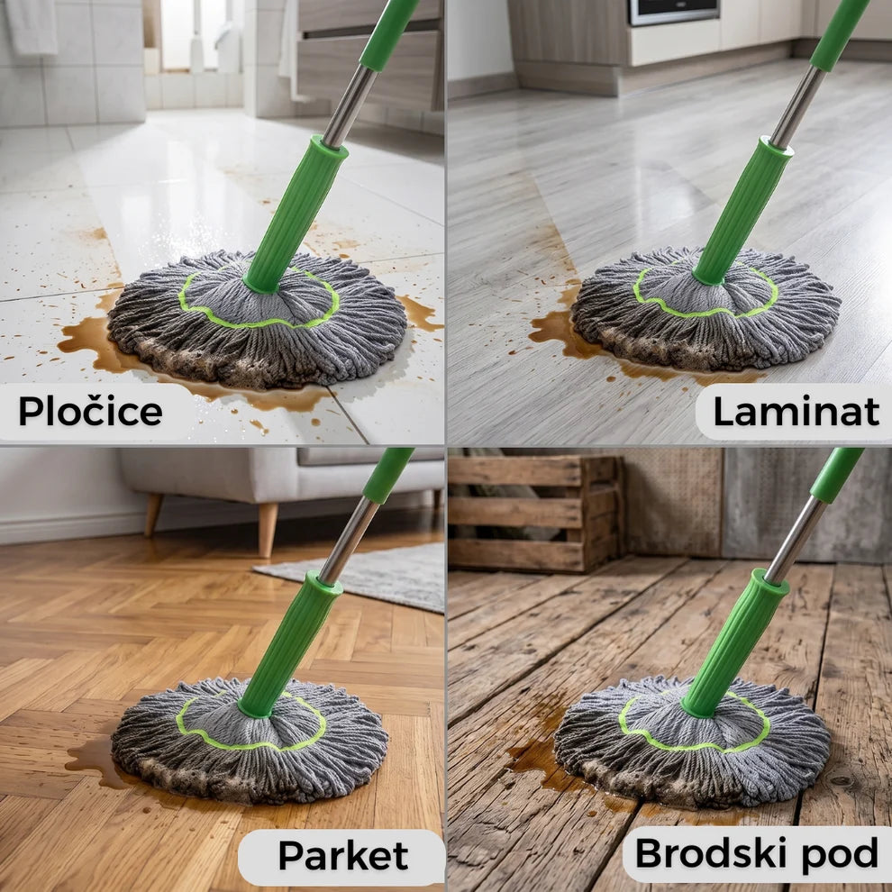Samocedeći Mop od Bambusovih Vlakana