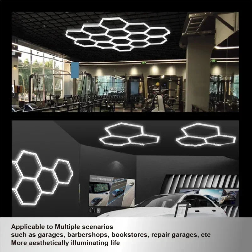 Profesionalna Heksagonalna LED Rasveta 11 Ćelija