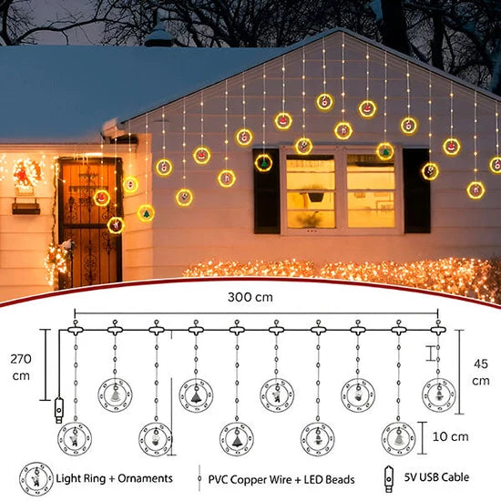 Božićni LED Prstenovi 3 m | JOLLYRINGS