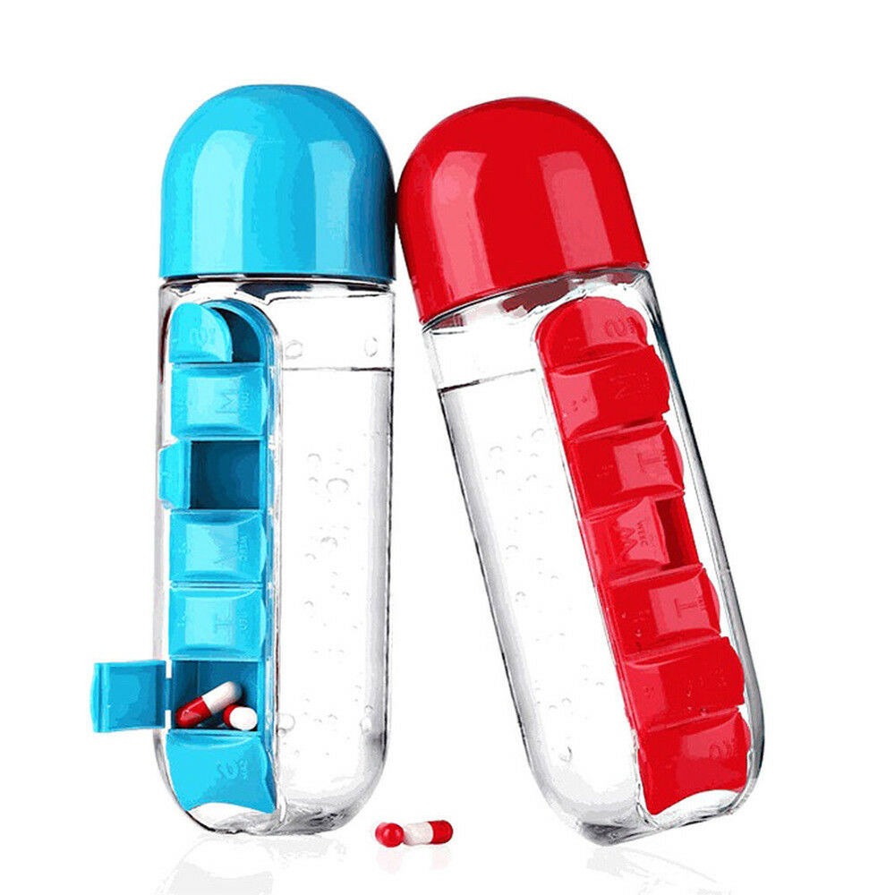 3u1 Flaša Organizer za Lekove i Vitamine